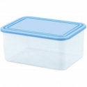 Food container rectangle 2L transparent|blue Food container rectangle 2L transparent|blue