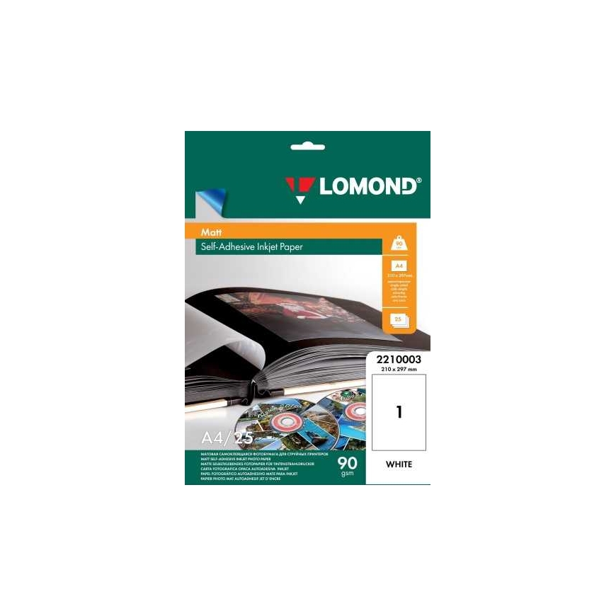 Lomond Adhesive paper for stickers Lomond