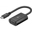 Goobay 38531 videokaapeli-adapteri 0,2 m USB Type-C VGA (D-Sub) Musta Goobay 38531 videokaapeli-adapteri 0,2 m USB Type-C VGA (D-Sub) Musta