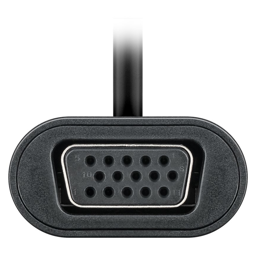 Goobay 38531 videokaapeli-adapteri 0,2 m USB Type-C VGA (D-Sub) Musta – 3