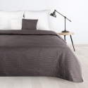 Eurofirany DESIGN 91 BONI / 6 Lovatiesė, dygsniuota karšto spaudimo būdu su lapų raštu, 170X210 cm, spalva: grafito Lovatiesė Eurofirany DESIGN 91 BONI / 6 Lovatiesė, dygsniuota karšto spaudimo būdu su lapų raštu, 170X210 cm, spalva: grafito Lovatiesė