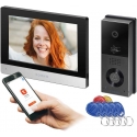 Orno XIRAN, set wideodomofonowy jednorodzinny, 2-żyłowy, 8", Wi-Fi, touch screen, Full HD, RFID Orno XIRAN, set wideodomofonowy jednorodzinny, 2-żyłowy, 8", Wi-Fi, touch screen, Full HD, RFID