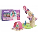Marioinex Klocki waffle mini KsiężnMagWieża 80el 05807