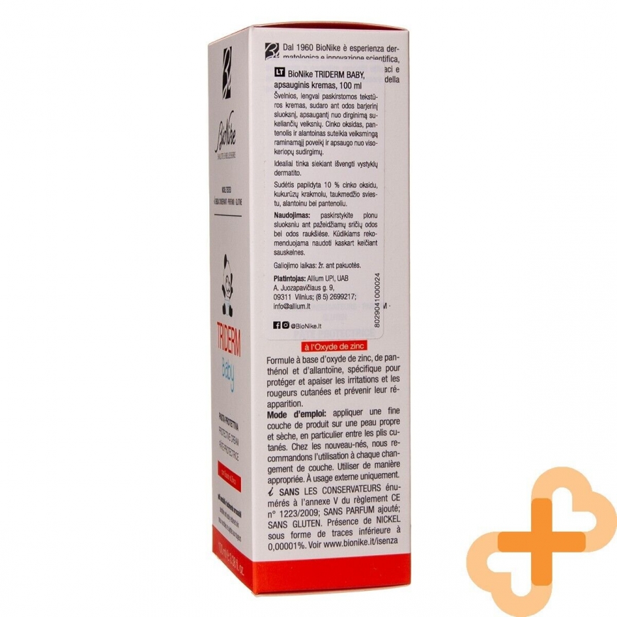 Bionike Protective Cream - Ochranný krém s oxidem zinečnatým