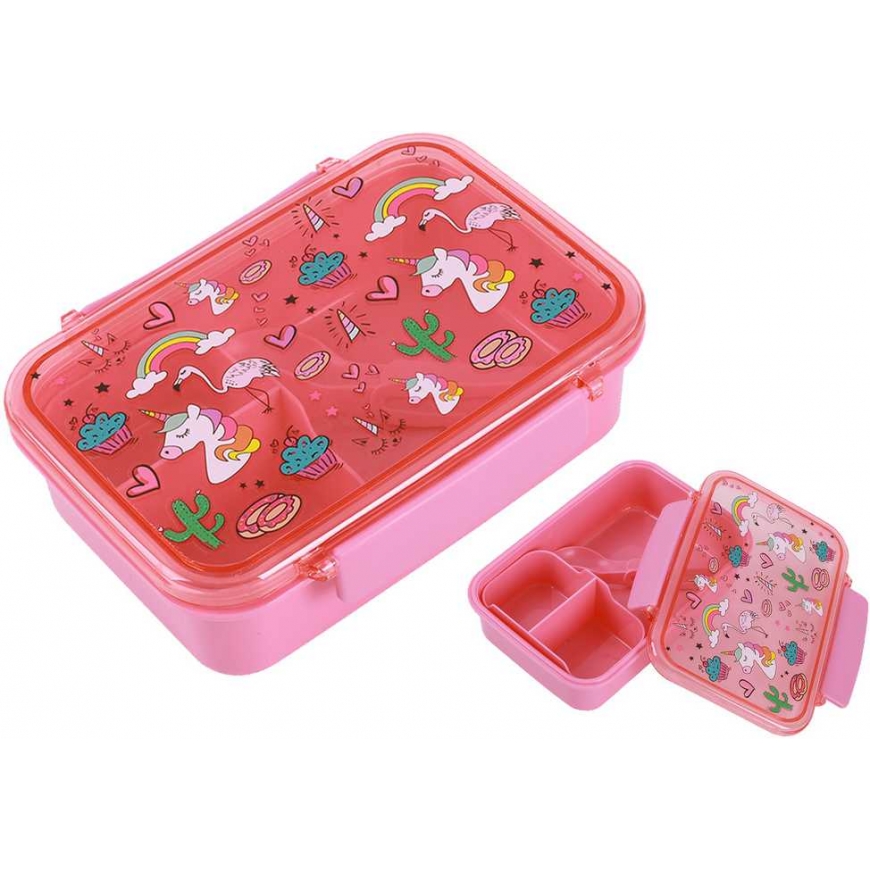 Lunch box Itotal Unicorn, with separation and tools