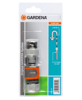 Gardena 18285-20 veevooliku tarvik Vooliku ühendus Hall, Oranž 1 tk