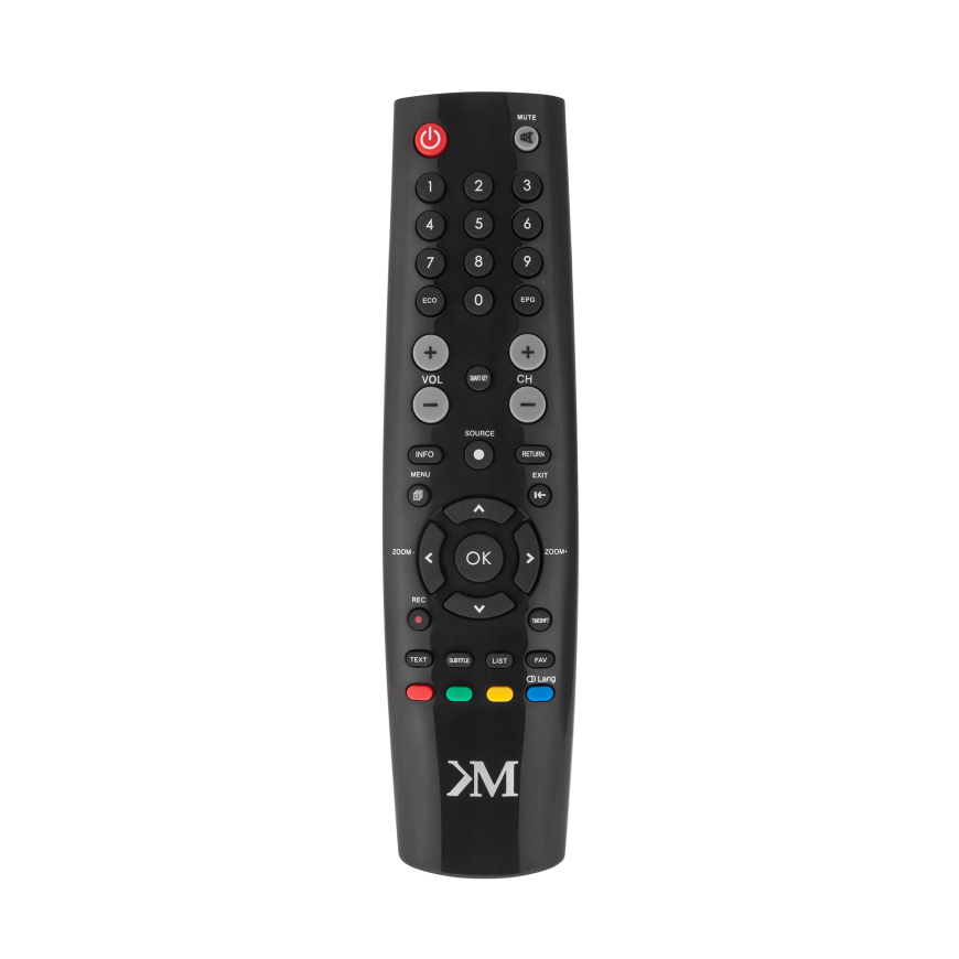 Kruger & Matz TV remote control KM0232T/T2/T3, KM0222FHD/FHD-F12, KM0224