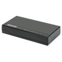 Intellinet 8-Port Gigabit Ethernet Switch Desktop Size, Plastic, IEEE 802.3az (Energy Efficient Ethe