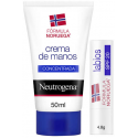 "Neutrogena" scented hand cream 50ml + lip care product Spf 20 4.8g "Neutrogena" scented hand cream 50ml + lip care product Spf 20 4.8g