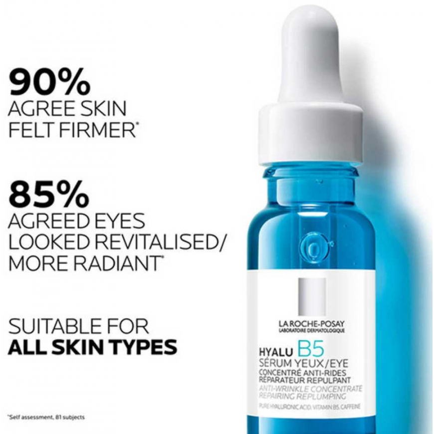 La Roche Posay Hyalu B5 Eye Serum anti-wrinkle eye serum with hyaluronic acid, 15 ml – 3