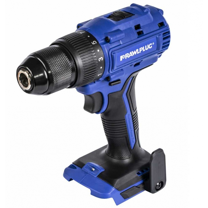 Screwdriver-drill RawlPlug R-PDD18-70-XS 18 V (without battery and charger)