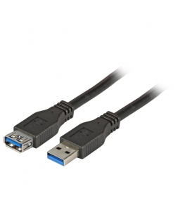 EFB Elektronik USB 3.0 A / A 3m USB кабель USB 3.2 Gen 1 (3.1 Gen 1) USB A Черный