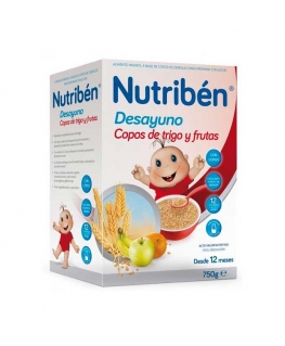 Nutribén breakfast cereal wheat wheat fruit 750g