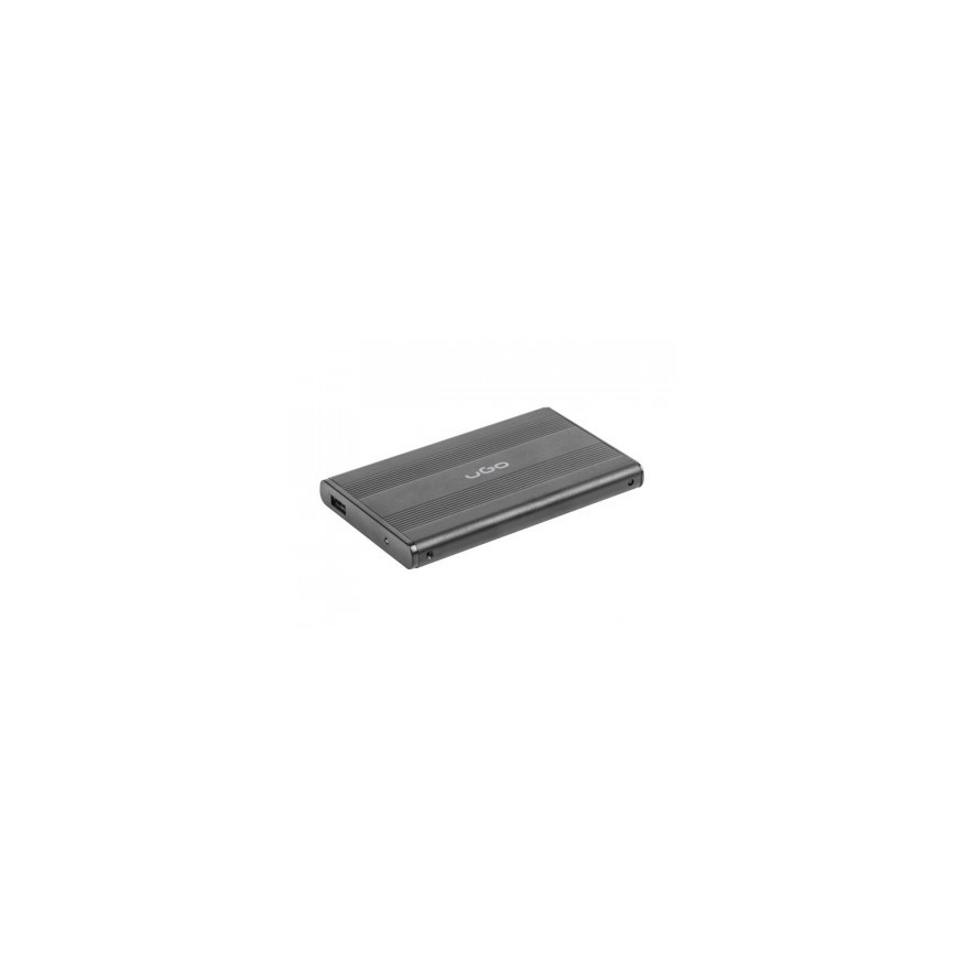uGo Marapi S120 HDD-/SSD-kotelo Musta 2.5" – 3