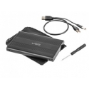 uGo Marapi S120 HDD-/SSD-kotelo Musta 2.5" uGo Marapi S120 HDD-/SSD-kotelo Musta 2.5"