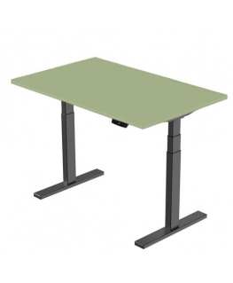 Extra Digital Profesionalus reguliuojamo aukščio stalas, 139cm x 68cm, baltas