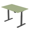 Extra Digital Professional adjustable height desk, 139cm x 68cm, white Extra Digital Professional adjustable height desk, 139cm x 68cm, white