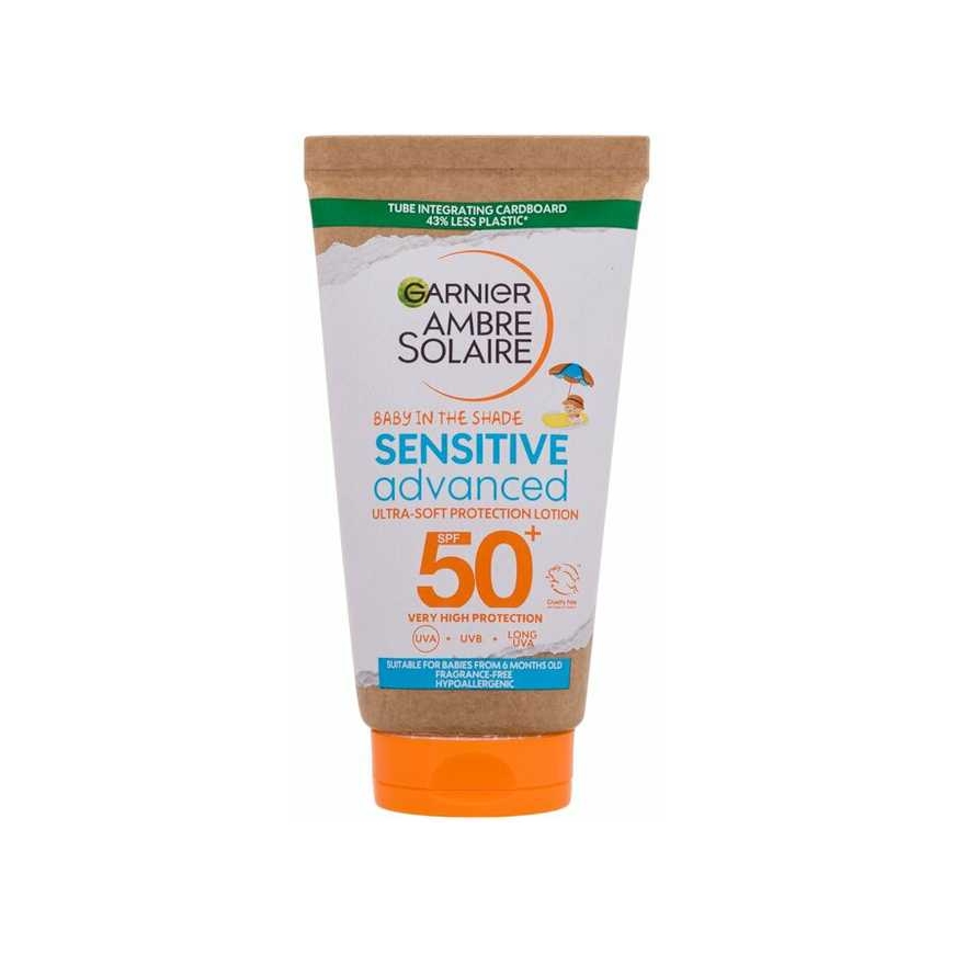 Garnier Ambre Solaire Kids Sensitive Advanced Baby In The Shade Sun Losjonas kūnui vaikams, 50 ml – 2