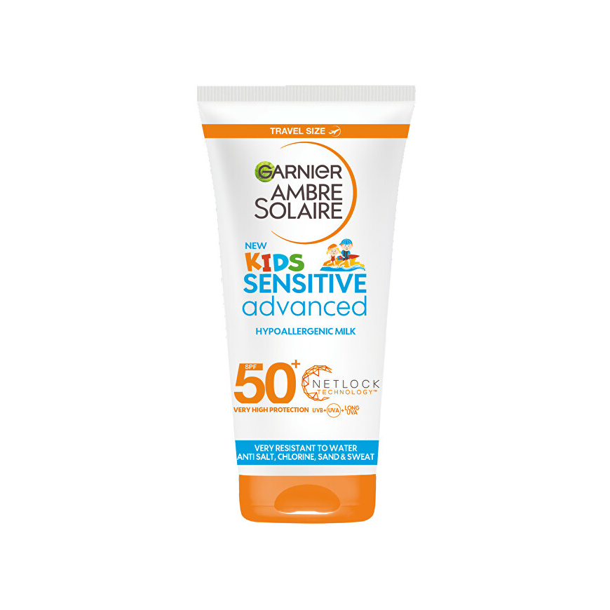 Garnier Ambre Solaire Kids Sensitive Advanced Baby In The Shade Sun Losjonas kūnui vaikams, 50 ml – 4