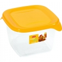 Food container square 1,2L Fresh&Go yellow Food container square 1,2L Fresh&Go yellow