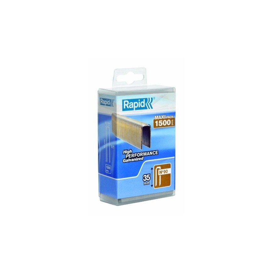 90/35mm 1.5M Kabės Rapid PP Box Tinka Rapid Airtac PBS 151 1500 vnt – 2