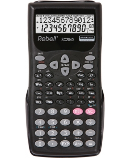 Rebell SC2040 laskin Tasku Funktiolaskin Musta