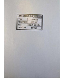 Eurosupplies Laminating foil A4 100mic, antistatic gloss, 100 pcs.