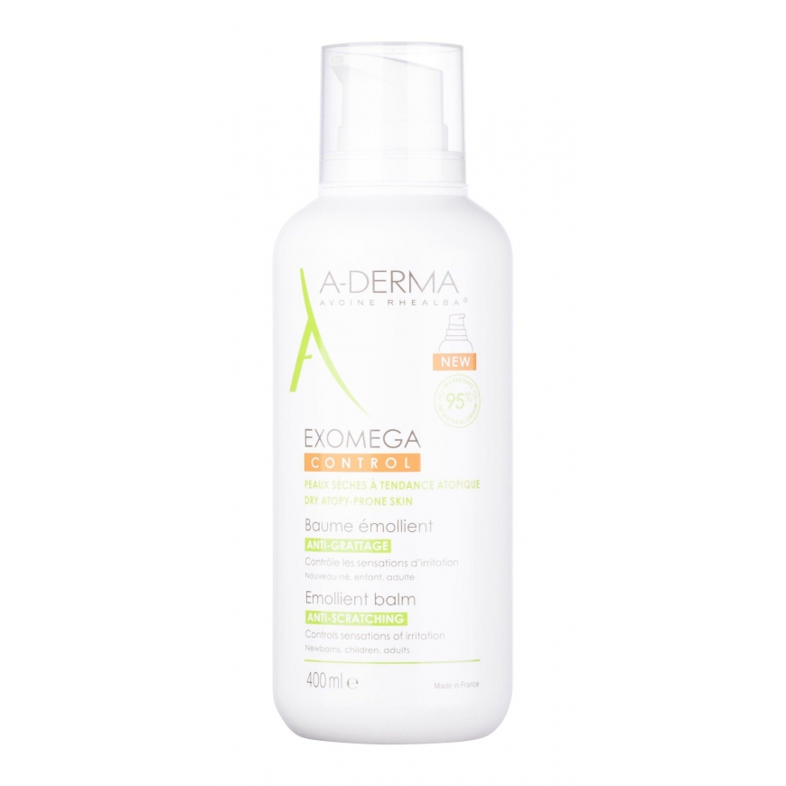 A-Derma Exomega Control Emollient Balm 400ml – 3