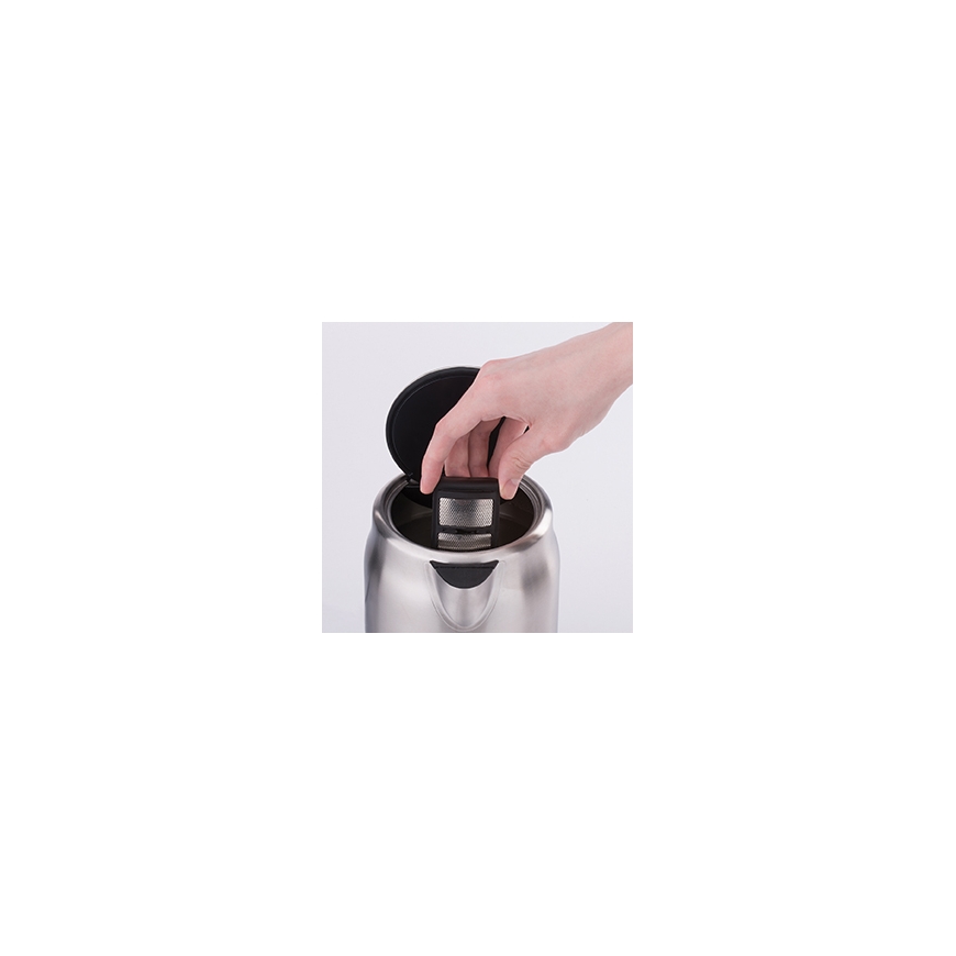 Cloer 4459 electric kettle 1.7 L 2200 W Silver – 5