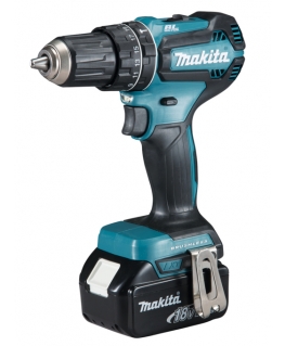 Makita DHP485RFJ дрель 1900 RPM Без ключа 1,8 kg Черный, Синий