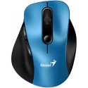 Wireless mouse, Genius Ergo 9000S, black-blue, optical, 2400DPI Wireless mouse, Genius Ergo 9000S, black-blue, optical, 2400DPI