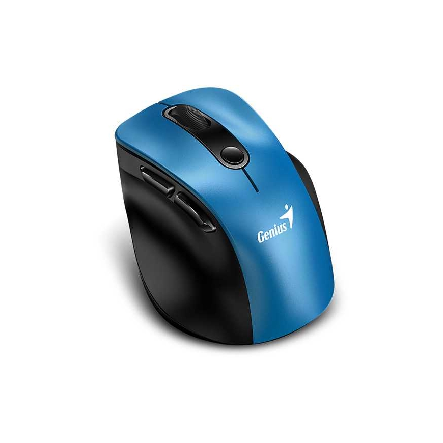 Wireless mouse, Genius Ergo 9000S, black-blue, optical, 2400DPI – 2