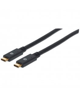 Manhattan 354905 USB кабель 2 m USB 3.2 Gen 1 (3.1 Gen 1) USB C Черный