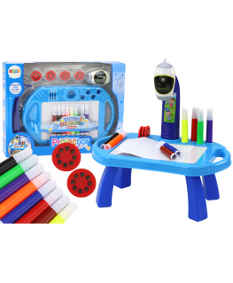 Lean Projector For Drawing Table Blue