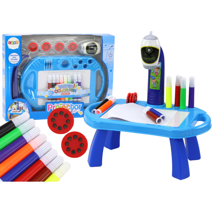 Lean Projector For Drawing Table Blue
