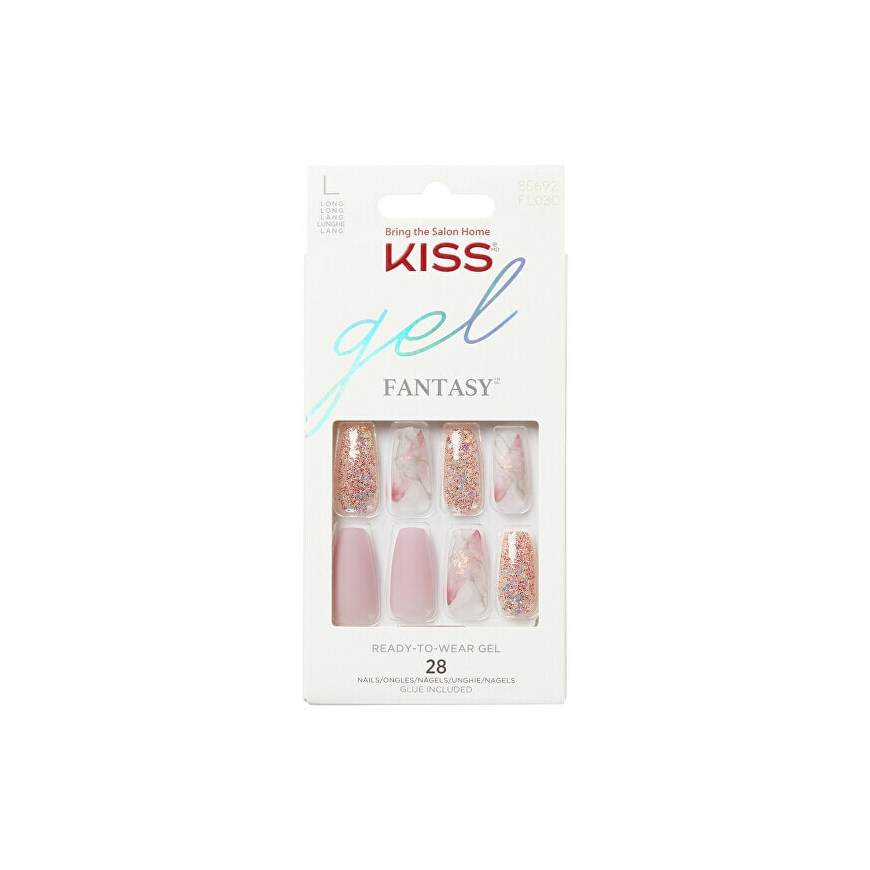 Kiss My Face Glam Fantasy Nails Dreams ( 28 pcs )