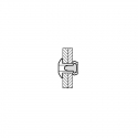 Kniedės MASTERFIX 1031 4x6mm, 1000vnt. Kniedės MASTERFIX 1031 4x6mm, 1000vnt.