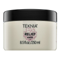 Kaukė plaukams ir galvos odai Lakme Teknia Relief Mask, drėkinanti, raminanti galvos odą, 250 ml