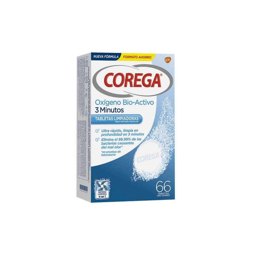 Corega Active Oxygen 3 Minutes 66