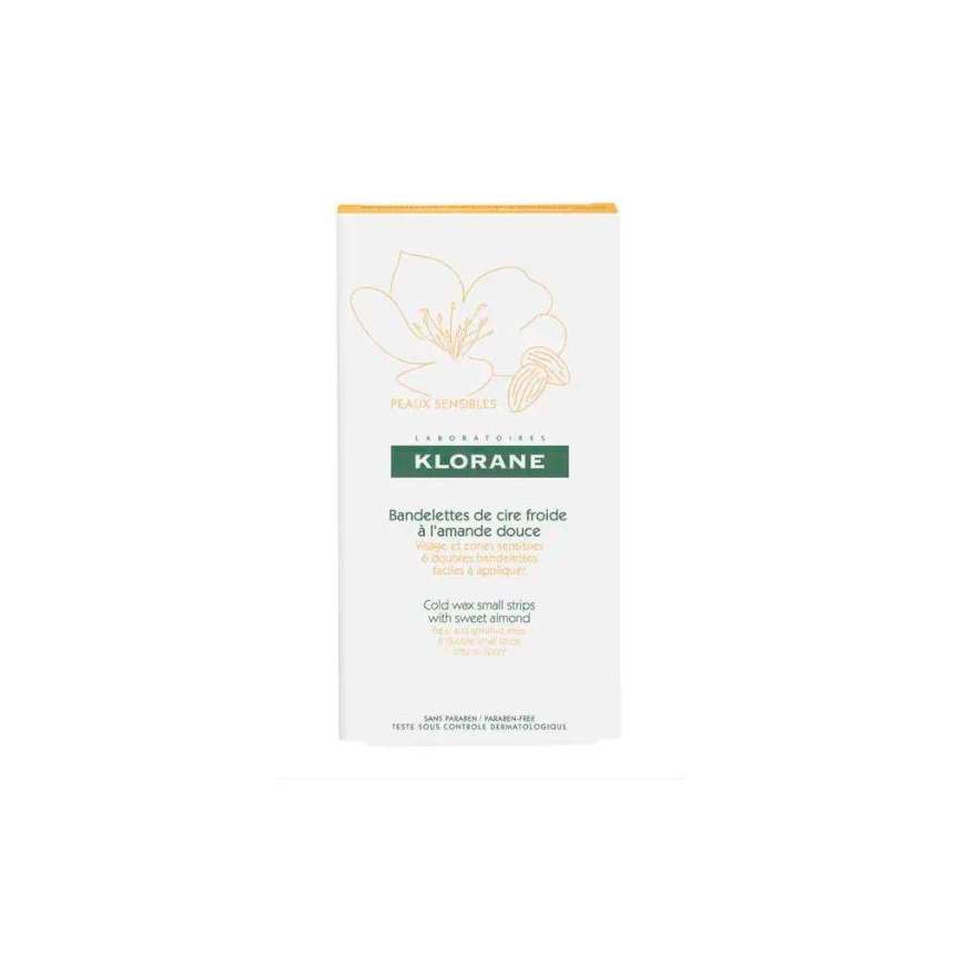 Klorane hair removal cold wax strips
