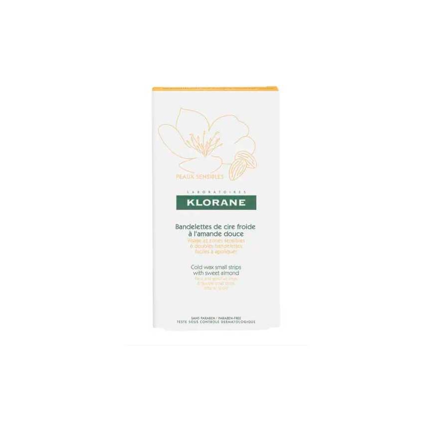 Klorane hair removal cold wax strips for face – 2