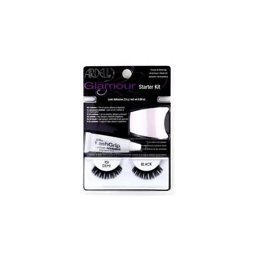 Ardell Glamor Lashes 101 Demi Black Set 3 Pieces