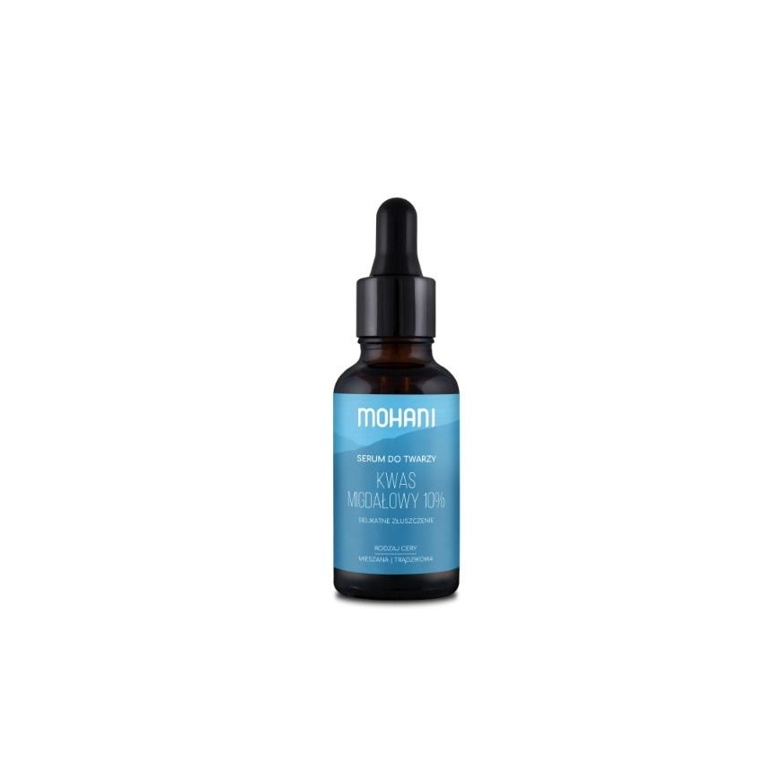 Mohani glotninamasis veido serumas su migdolų rūgštimi 10% 30 ml