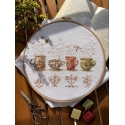 Beldizart Cross stitch set "Tea lovers" SANTS-10 Beldizart Cross stitch set "Tea lovers" SANTS-10