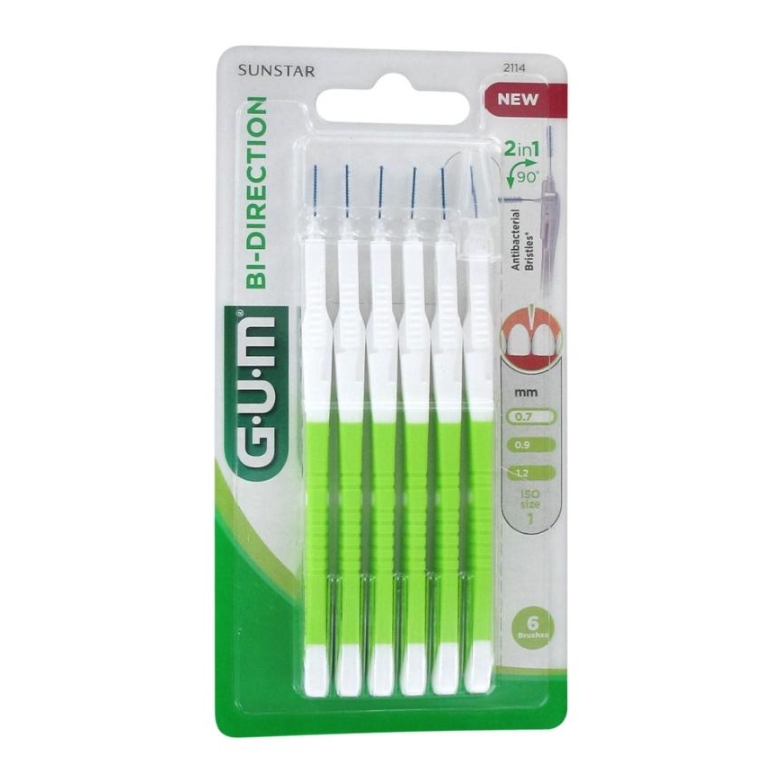 Gum Bi-Direction 0,7mm žalia