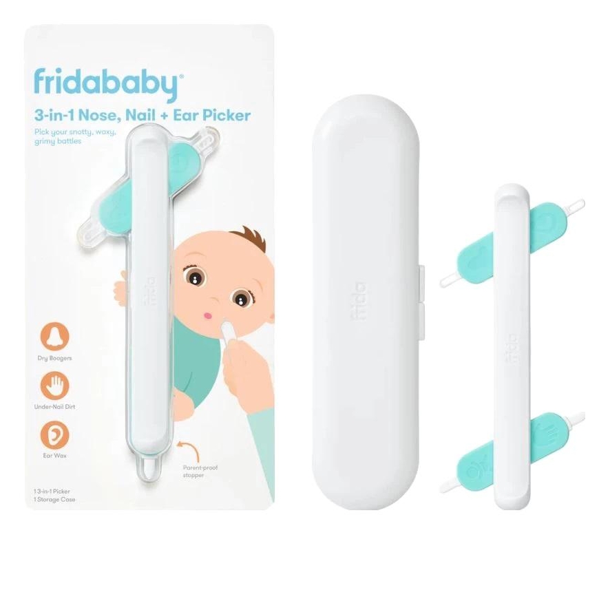 Toothbrush Baby care product for cleaning dirt Frida Baby 3in1. 0348