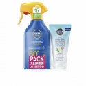 Nivea Sun Protection Moisturizing Spray with Spf50 270ml Set of 2 Nivea Sun Protection Moisturizing Spray with Spf50 270ml Set of 2