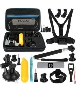 20 Puluz accessories set for sports cameras PKT11