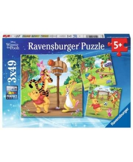 Ravensburger Winnie The Pooh Dėlionė 49 vnt Animaciniai filmai