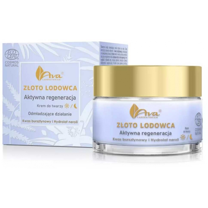 Ava Laboratorium Złoto Lodowca active regenerating face cream 50ml